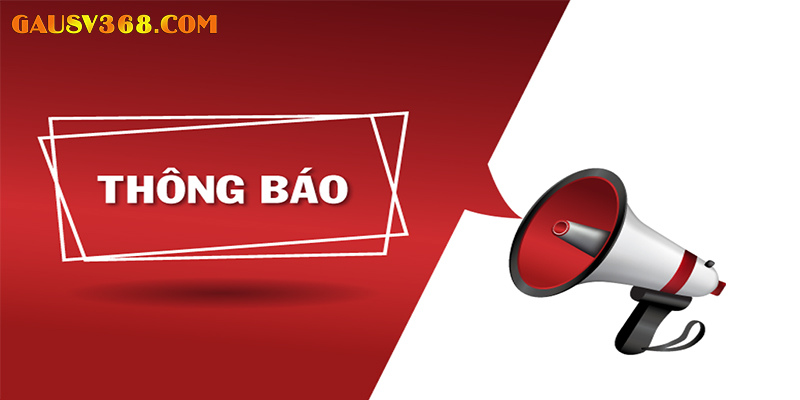 Các hoạt động cá cược đều được thông báo một cách chi tiết đến tay người chơi